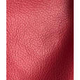 Ecksofa inkl. Funktion DUA Rot Echtleder  - Chromfarben/Rot, Design, Leder/Metall (170/293cm) - Novel