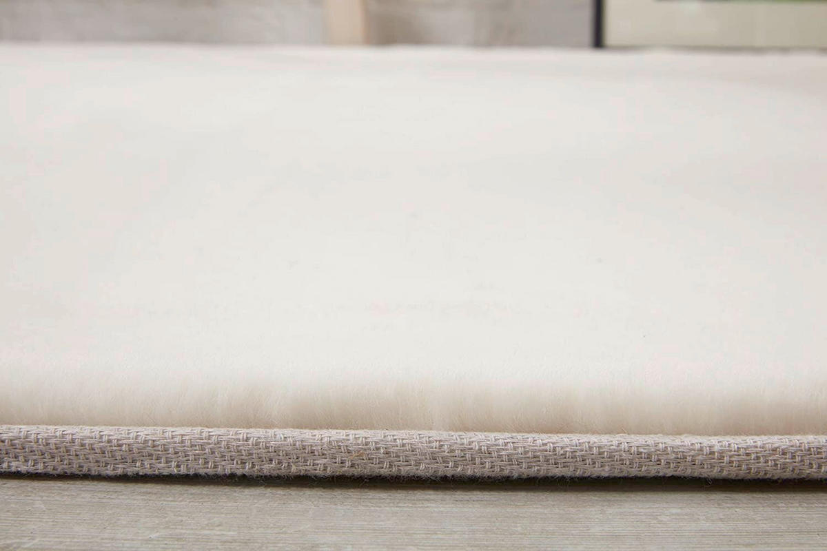 FELLTEPPICH 120/160 cm Olympos  - Creme, KONVENTIONELL, Kunststoff/Textil (120/160cm)