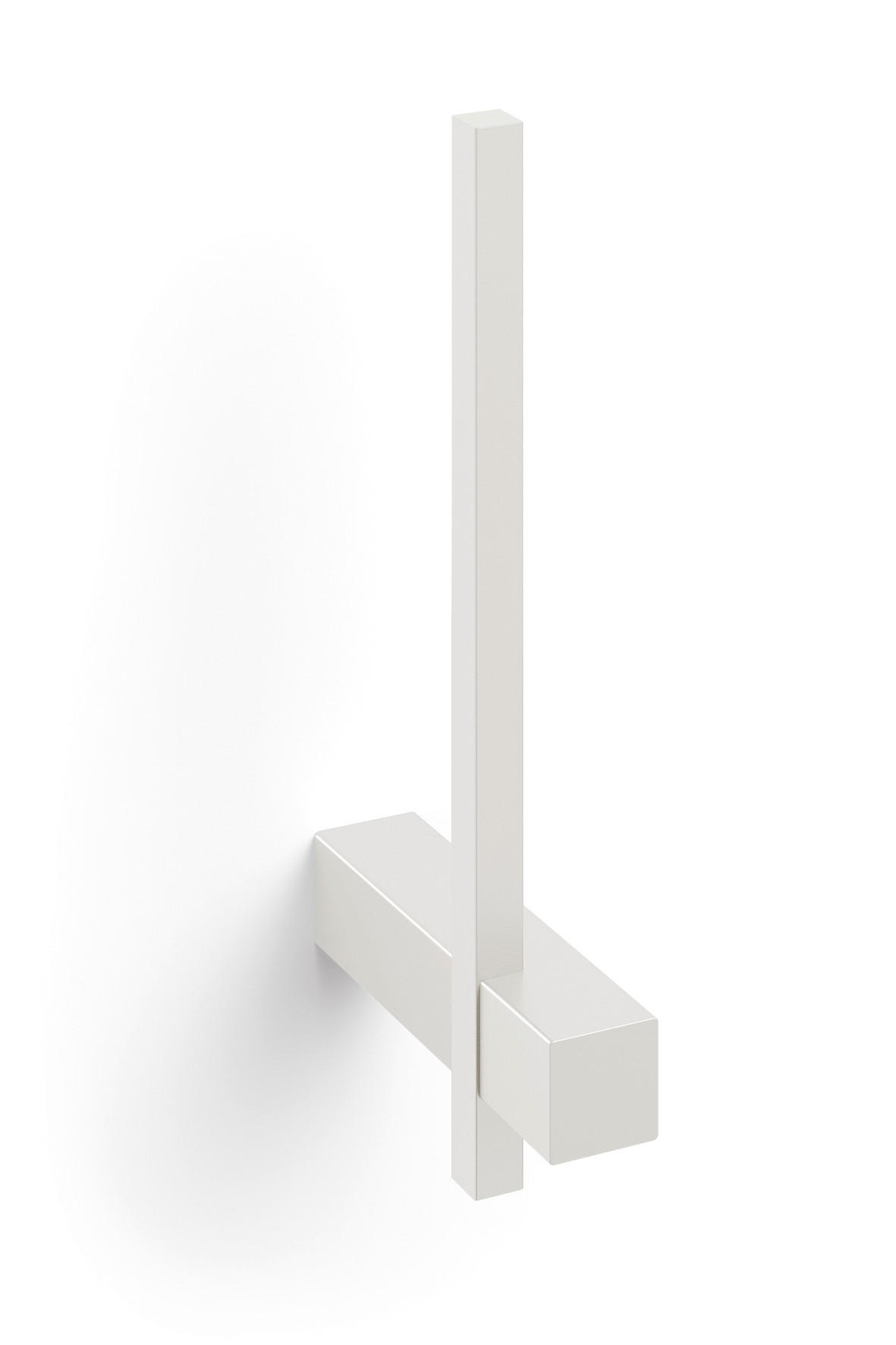 DRŽAČ TOALETNOG PAPIRA  bijela  metal  CARVO  - bijela, Konvencionalno, metal (2,3/19,5/10cm) - Zack
