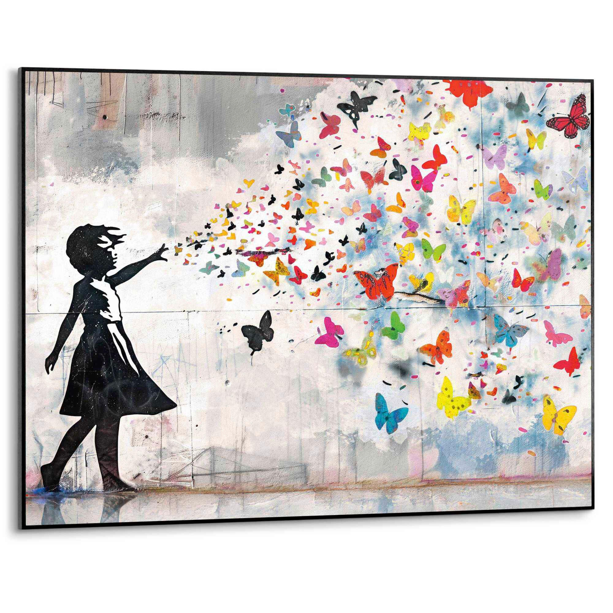 BILD 70/50 cm  - Schwarz, Trend, Holzwerkstoff (70/50cm) - Reinders!