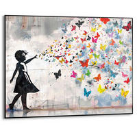 BILD 70/50 cm  - Schwarz, Trend, Holzwerkstoff (70/50cm) - Reinders!