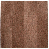 TEPPICHFLIESE 50/50 cm  in Orange  - Orange, Basics, Textil (50/50cm)