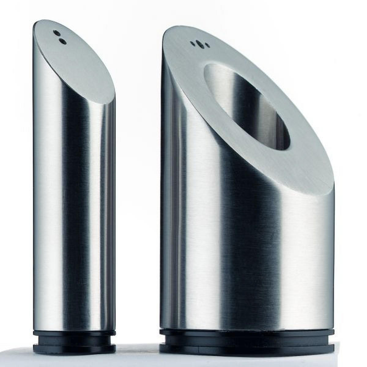 SALZ- UND PFEFFERSTREUER  - Silberfarben, Basics, Glas/Metall (4,5/8cm) - WMF