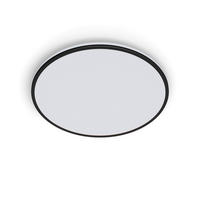 LED-DECKENLEUCHTE Ozziet 4,5/40/4,5 cm   - Schwarz, Basics, Metall (4,5/40/4,5cm)