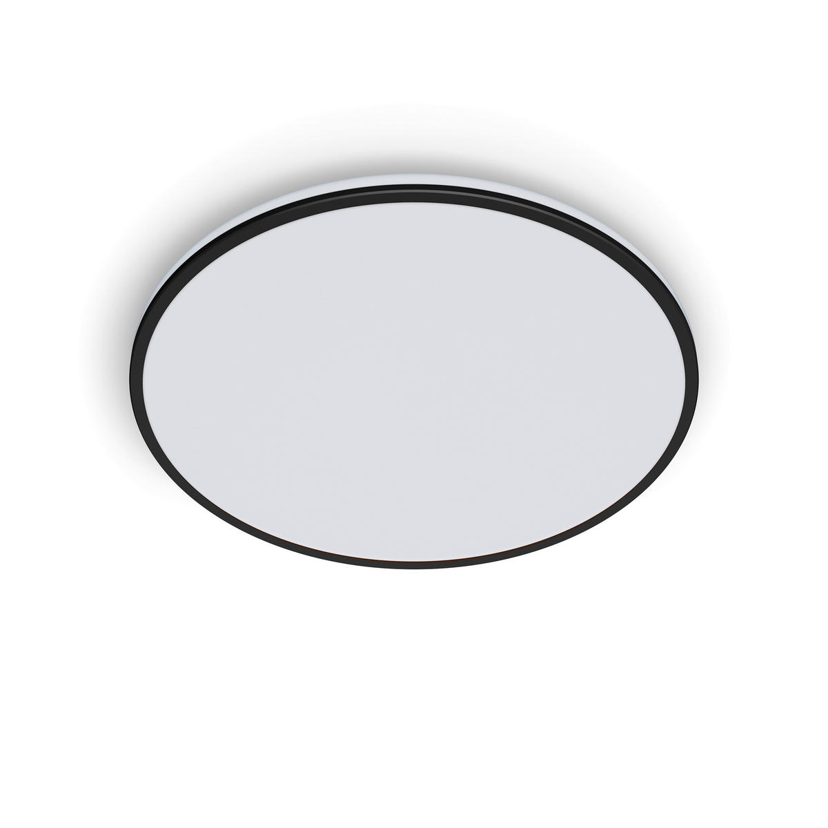 LED-DECKENLEUCHTE Ozziet 4,5/40/4,5 cm   - Schwarz, Basics, Metall (4,5/40/4,5cm)
