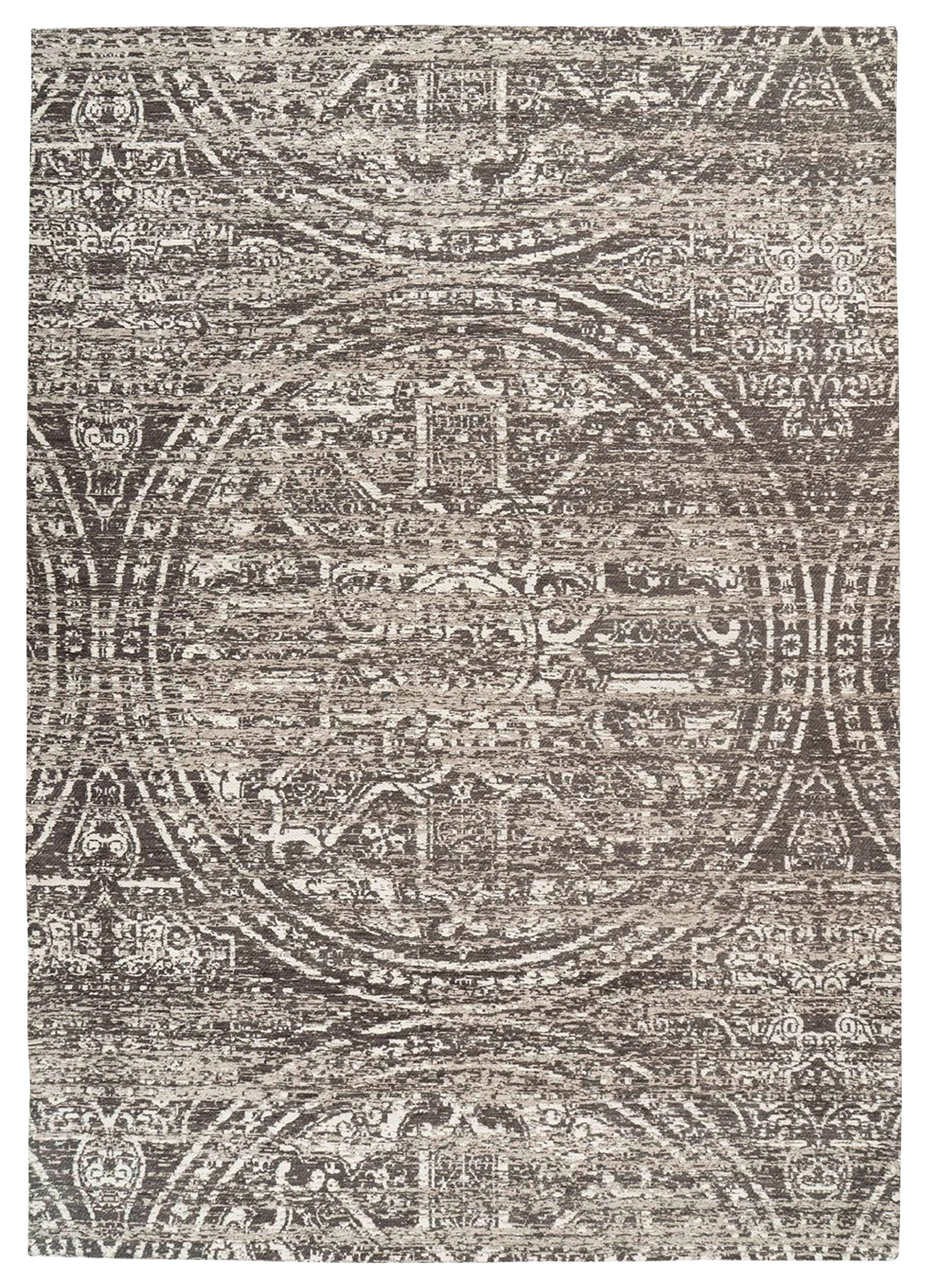 FLACHWEBETEPPICH 160/230 cm Davio 400 Grau  - Grau, KONVENTIONELL, Textil (160/230cm)