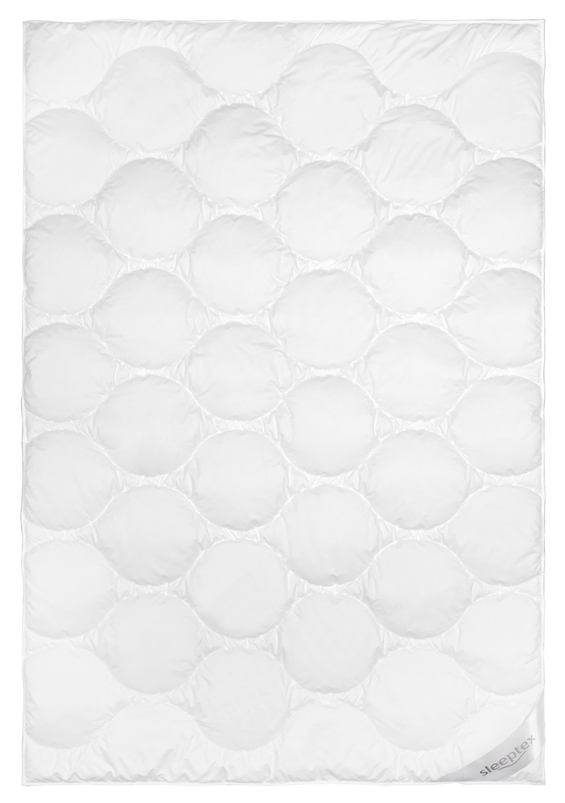 BETTDECKE  140/200 cm 100.00 % Polyester  - Weiß, Basics, Textil (140/200cm) - Sleeptex