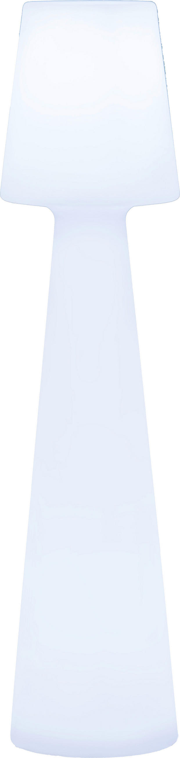 AUßENSTEHLEUCHTE - Transparent/Weiß, KONVENTIONELL, Kunststoff (26,5/110cm) - New Garden