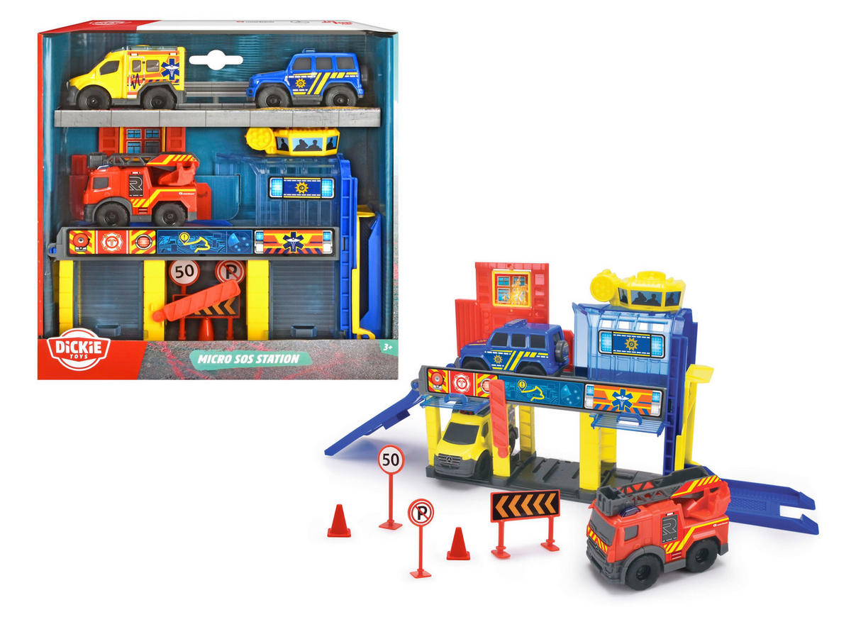 PARKGARAGE - Multicolor, Basics, Kunststoff (7/24/24,50cm) - Dickie Toys