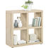 RAUMTEILER in Eichefarben - Eichefarben/Alufarben, Design, Holzwerkstoff/Kunststoff (83 85 35cm) RAUMTEILER in Eichefarben - Eichefarben/Alufarben, Design, Holzwerkstoff/Kunststoff (83 85 35cm)