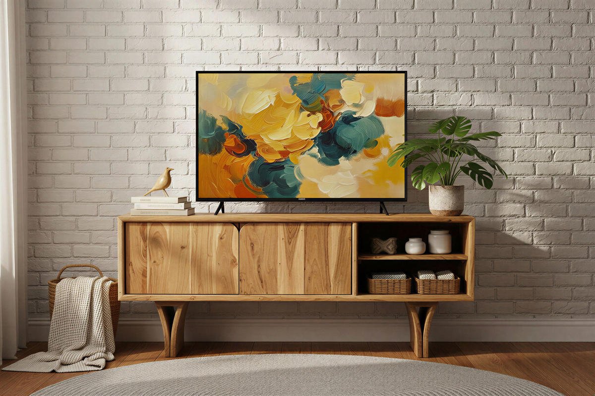 LOWBOARD  145/60/40 cm   - Naturfarben, Design, Holz (145/60/40cm) - MID.YOU