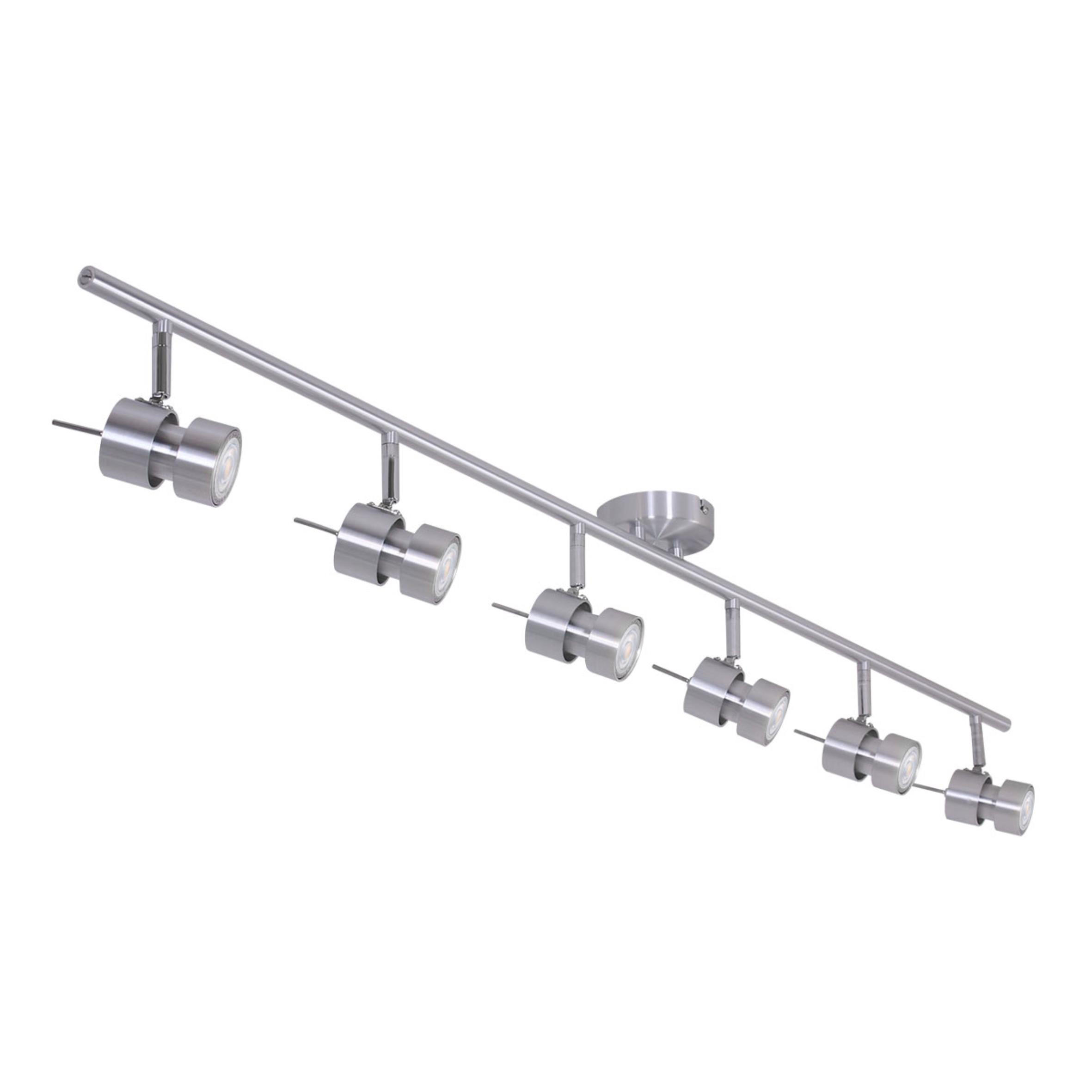 DECKENLEUCHTE 18/12/134 cm   - Silberfarben, Trend, Metall (18/12/134cm)
