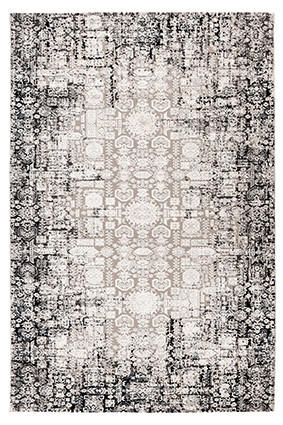 COVOR ȚESUT DE MÂNĂ  - gri, Basics, textil (120/170cm)