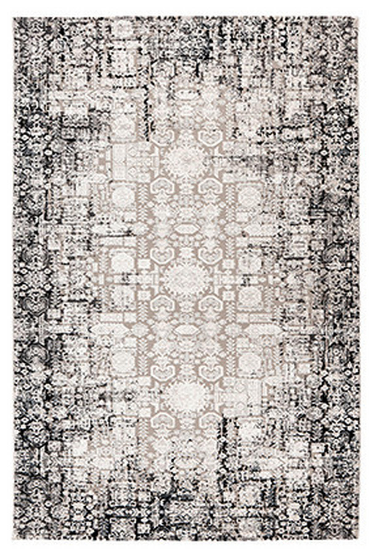 COVOR ȚESUT DE MÂNĂ  - gri, Basics, textil (120/170cm)
