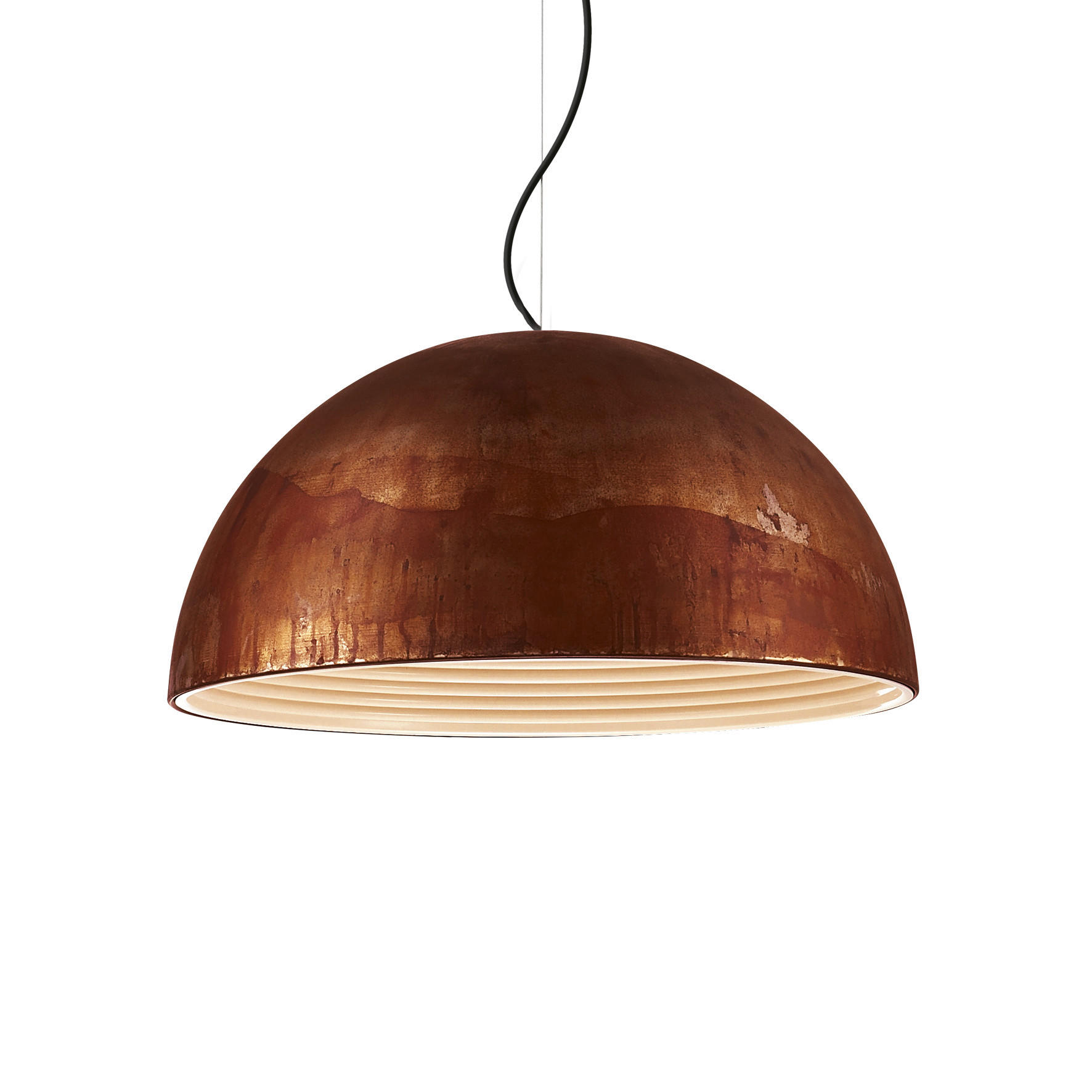 HÄNGELEUCHTE 50/54-22,9 cm  - Rostfarben, KONVENTIONELL, Metall (50/54-22,9cm) - Ideal Lux