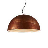 HÄNGELEUCHTE 50/54-22,9 cm  - Rostfarben, KONVENTIONELL, Metall (50/54-22,9cm) - Ideal Lux