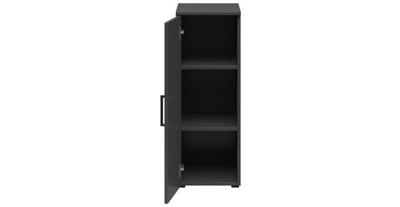 MEHRZWECKSCHRANK 30/83/40 cm  - Schwarz/Graphitfarben, MODERN, Holzwerkstoff/Kunststoff (30/83/40cm) - Carryhome