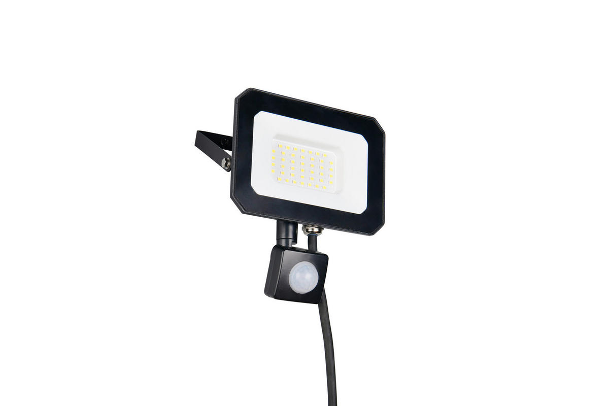 AUSSENWANDLEUCHTE - Weiss/Schwarz, Design, Glas/Metall (14,5/15,5/13cm)