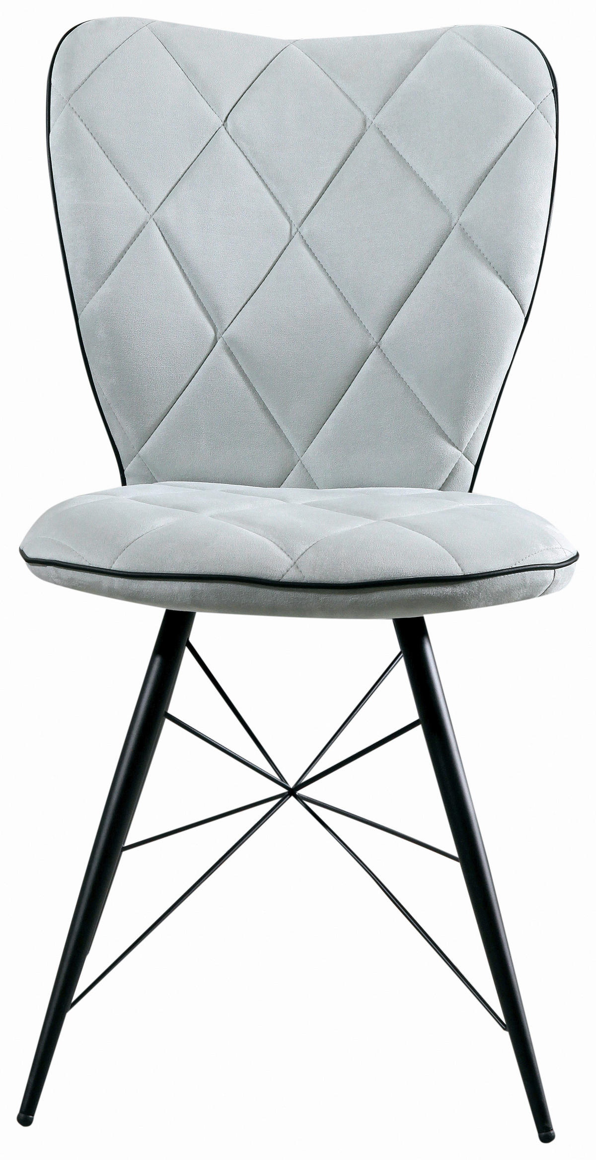 STOLICA  svijetlo zelena  metal, tekstil      - svijetlo zelena/crna, Design, metal/tekstil (49/90/61cm) - Hom`in