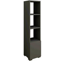 BOKHYLLA i 31/136/30 cm antracit  - antracit, Design, trämaterial (31/136/30cm) - Livetastic