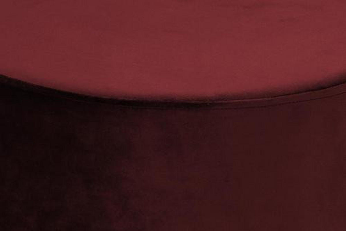 PALL i trä, textil, trämaterial röd  - röd/guldfärgad, Basics, trämaterial/trä (55/43cm) - Kayoom