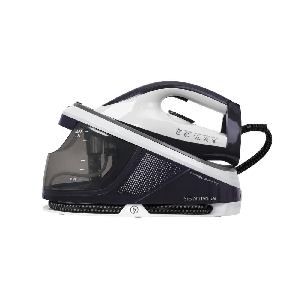 Dampfbügelstation Solveig Weiß/dunkelgrau 8 Bar