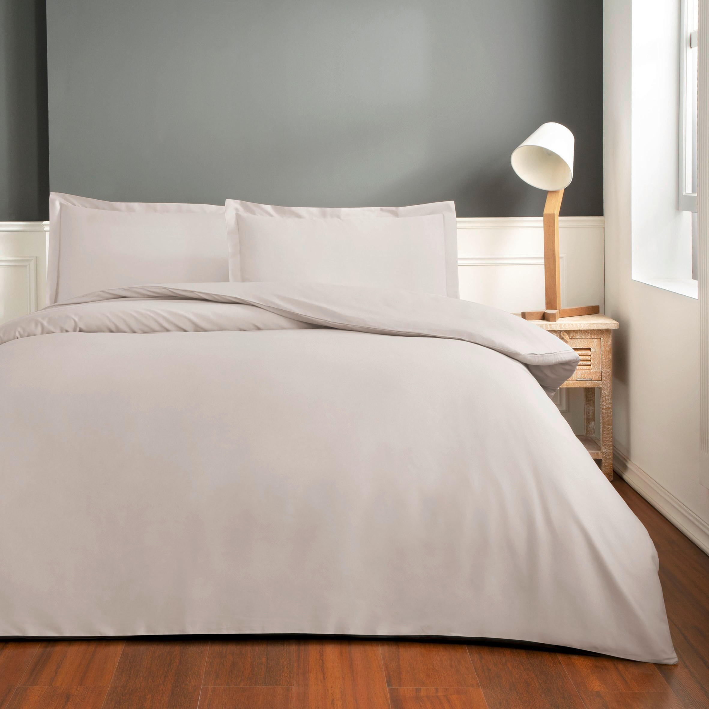 LENJERIE DE PAT 230/260 cm  - gri-maro, Basics, textil (230/260cm)