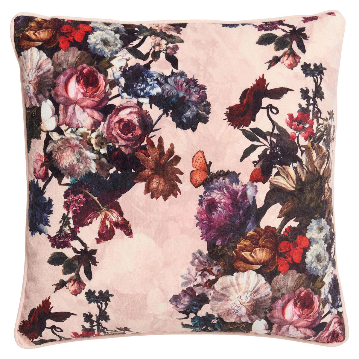 DEKORAČNÝ VANKÚŠ 50/50 cm - viacfarebná, Basics, textil (50/50cm) - Essenza