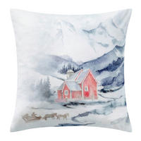 KISSENHÜLLE Home 50/50 cm  - Weiß, Design, Textil (50/50cm) - Estella