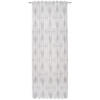 FERTIGVORHANG  halbtransparent   140/255 cm  - Grau, Design, Textil (140/255cm) - Novel