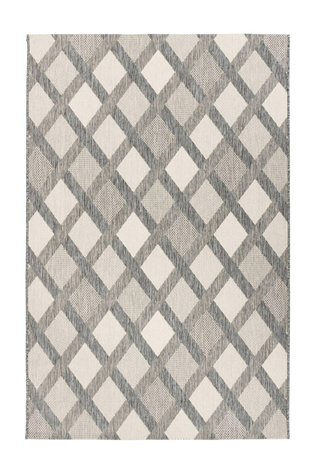 BĚHOUN, 80/150 cm, krémová, šedá