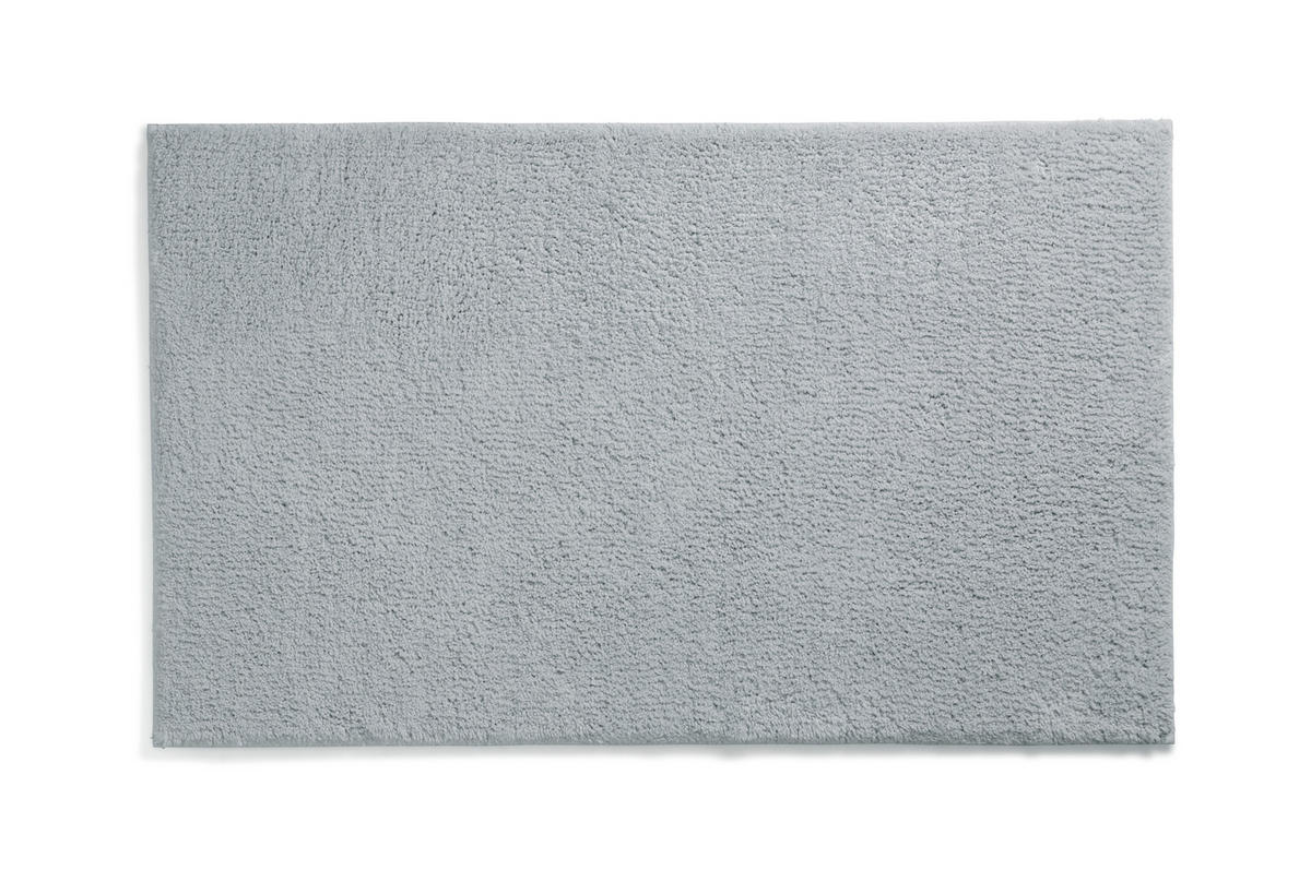 BADEMATTE Grau  - Grau, Basics, Textil (80/50/1,5cm) - Kela