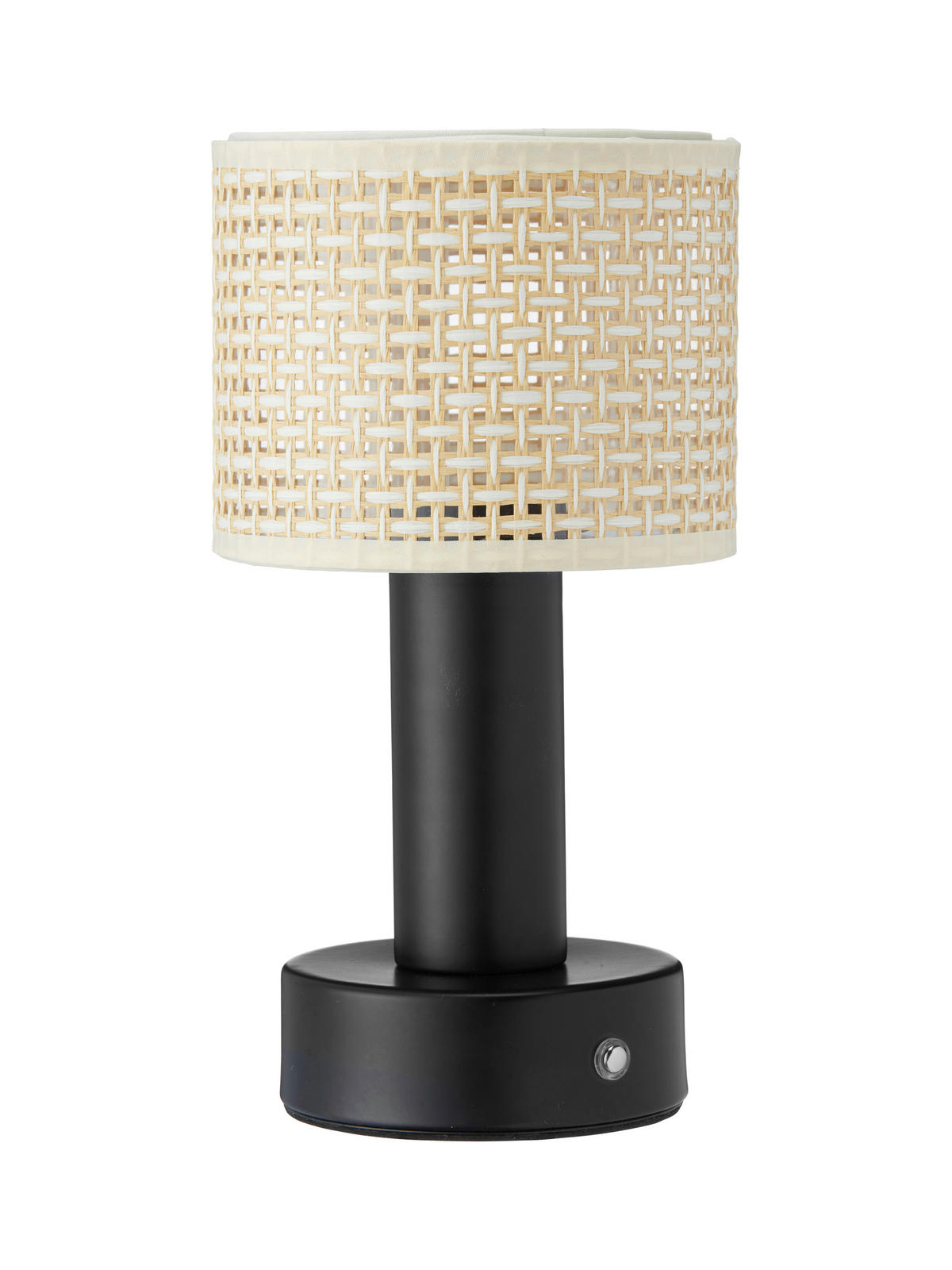 PORTABEL LAMPA PR Home Tiara 13/24 cm   - beige/svart, Modern, metall/naturmaterial (13/24cm)