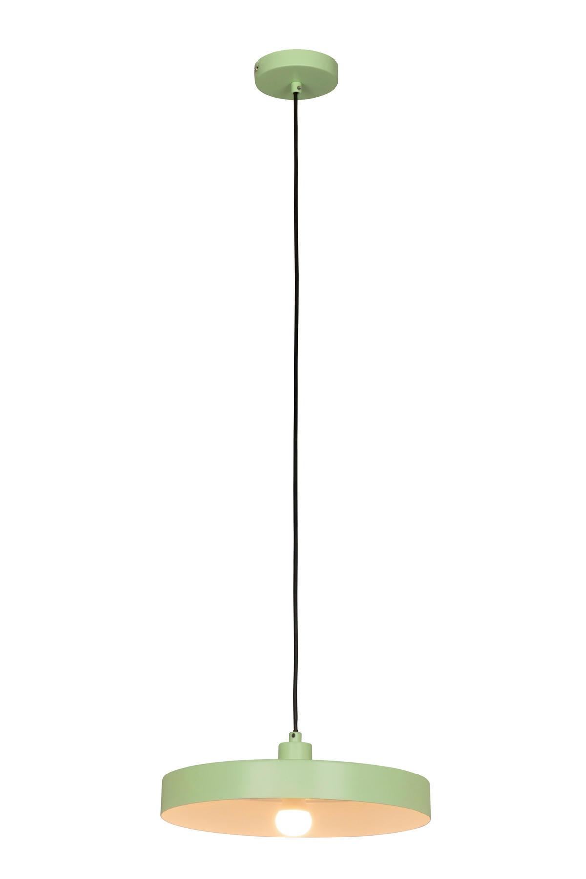 ZÁVĚSNÉ SVÍTIDLO, 35/162 cm  - zelená, Basics, kov (35/162cm) - Novel