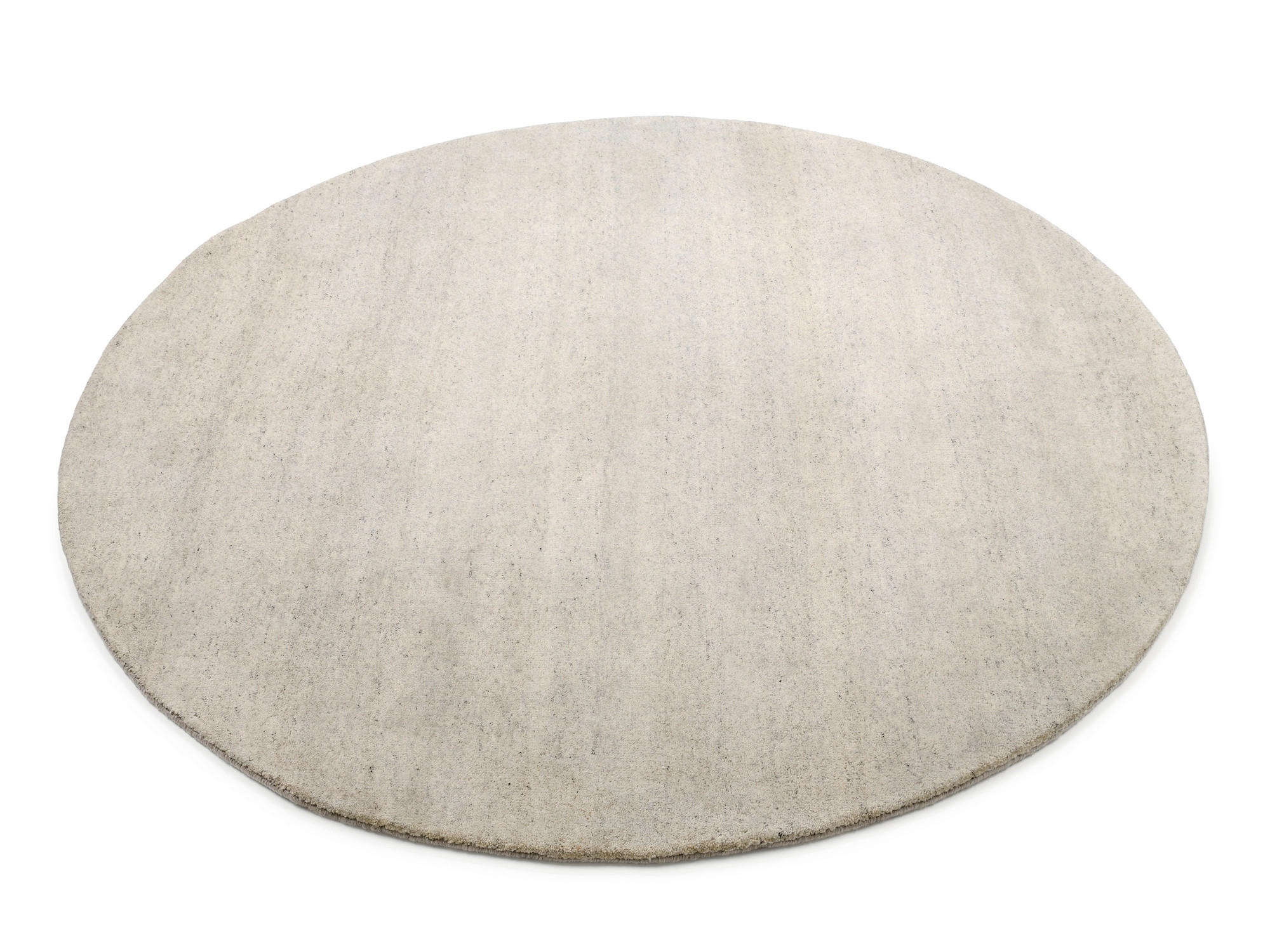 WOLLTEPPICH 250/250 cm Silverström Grau  - Grau, Basics, Textil (250/250cm)