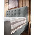 BOXSPRINGBETT 160/200 cm  in Grau  - Grau, KONVENTIONELL, Holz/Textil (160/200cm) - Dieter Knoll