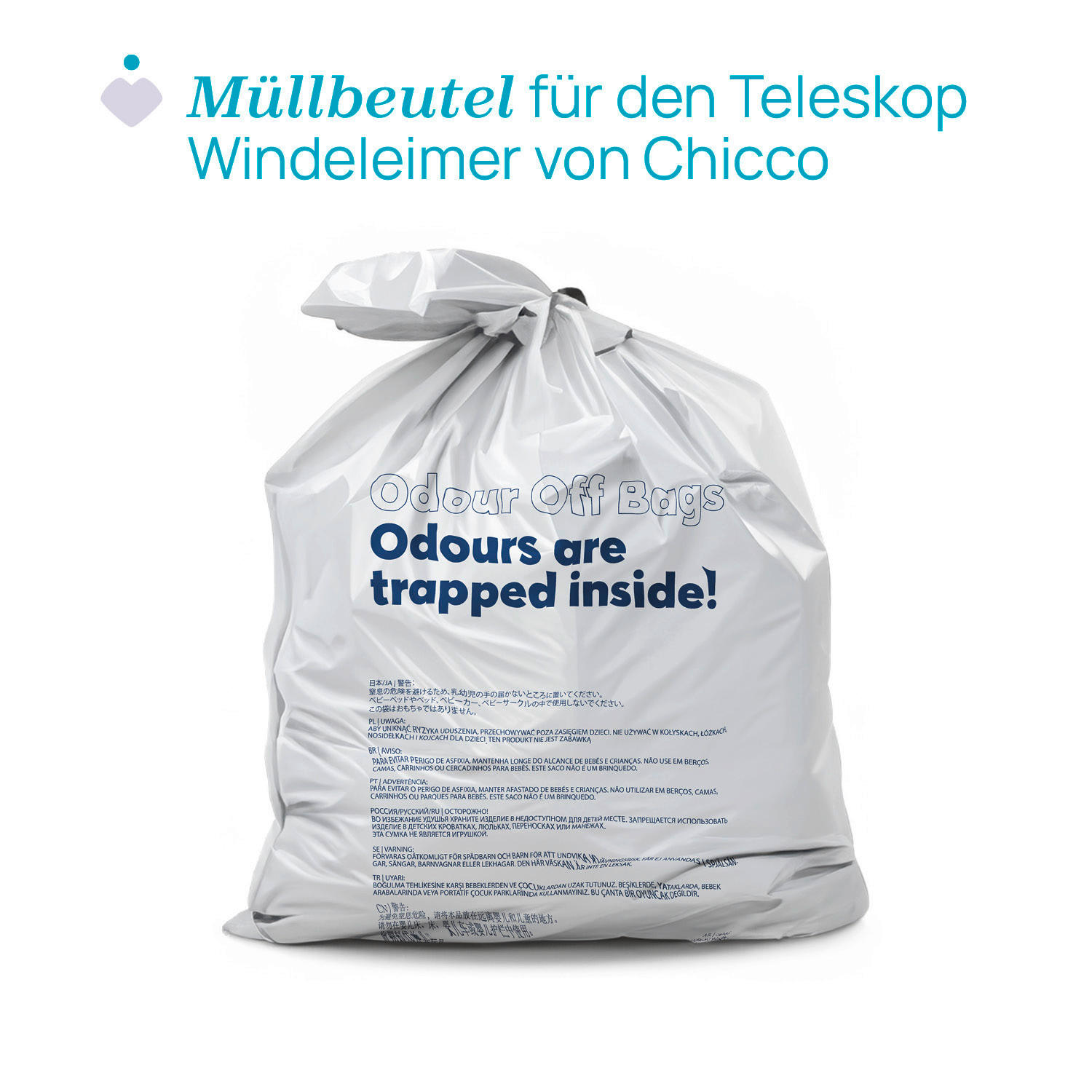 WINDELEIMER - Transparent, Basics, Kunststoff (48/65cm) - Chicco