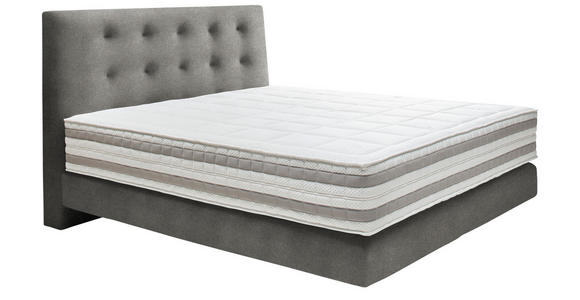 BOXSPRINGBETT 160/200 cm  in Taupe  - Taupe, KONVENTIONELL, Holz/Textil (160/200cm) - Dieter Knoll