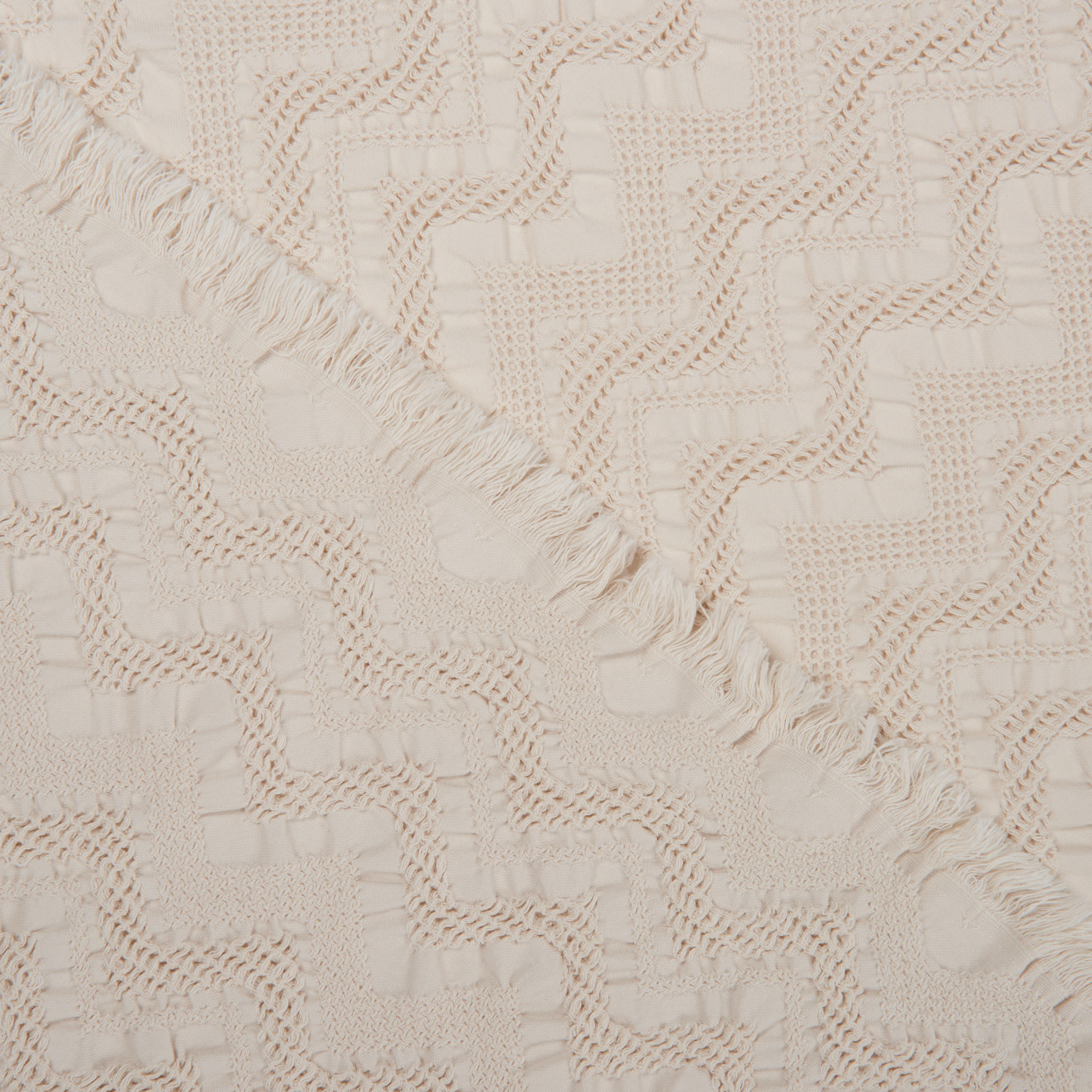 ÜBERWURF 120/170 cm  - Creme, KONVENTIONELL, Textil (120/170cm) - Novel