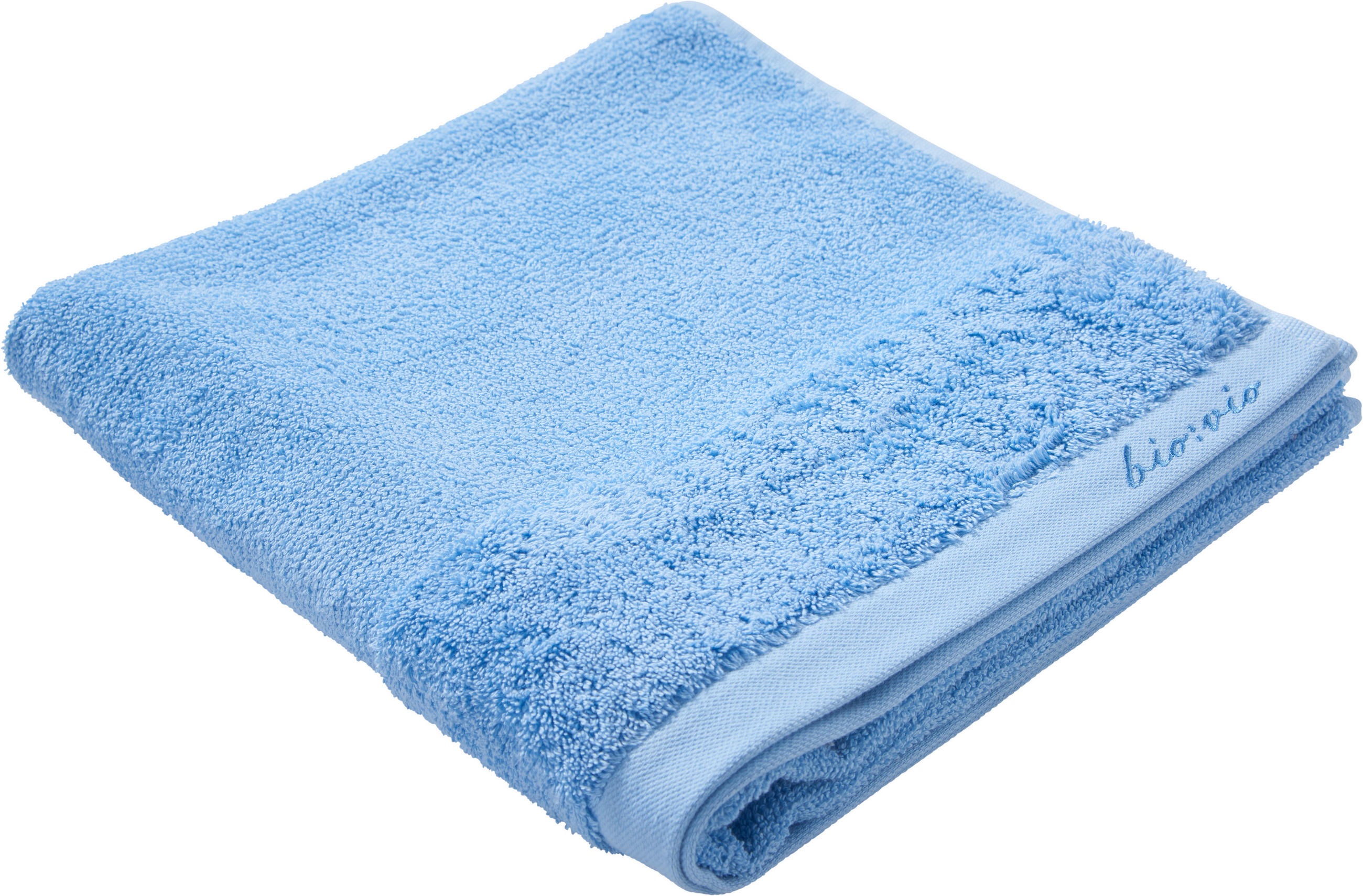 DUSCHTUCH BONITA 70/140 cm  - Blau, Natur, Textil (70/140cm) - Bio:Vio