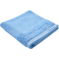 DUSCHTUCH BONITA 70/140 cm  - Blau, Natur, Textil (70/140cm) - Bio:Vio