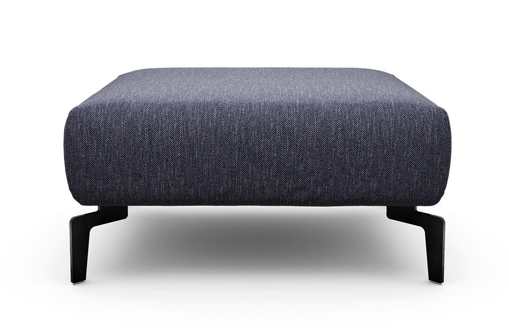 Thumbnail - Sensoo Hocker Cosy, Blau, Textil, 90x70x46 cm, Stoffauswahl, Wohnzimmer, Hocker, Sitzhocker