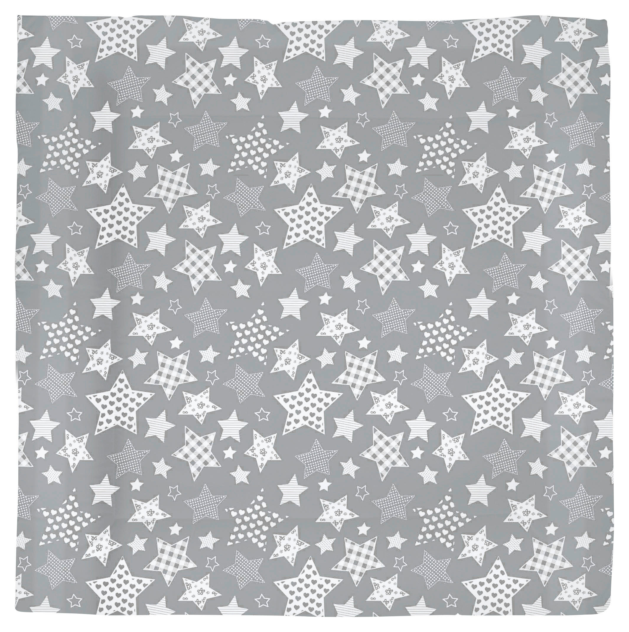 KRABBELDECKE  - Grau, KONVENTIONELL, Textil (100/5/100cm) - My Baby Lou