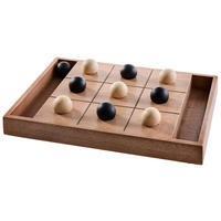 DEKOSPIEL  - Beige/Creme, Basics, Holz/Holzwerkstoff (40/30/6,5cm) - Ambia Home