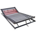 LATTENROST 90/200 cm  - Schieferfarben/Anthrazit, Basics, Holz/Kunststoff (90/200cm) - Dieter Knoll