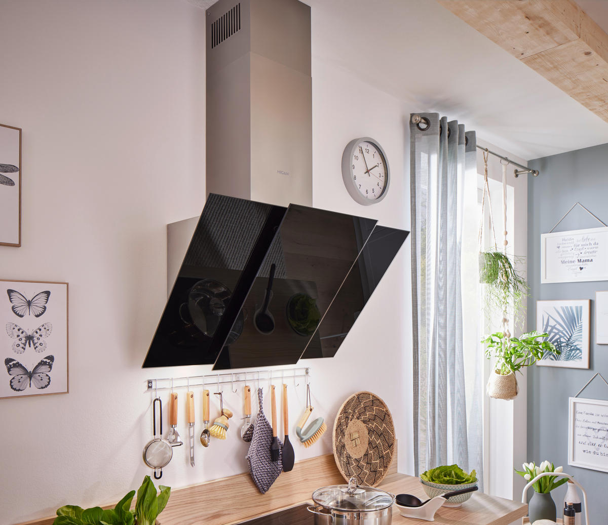 EINBAUKÜCHE   - Weiß, ROMANTIK / LANDHAUS, Holzwerkstoff - Welnova