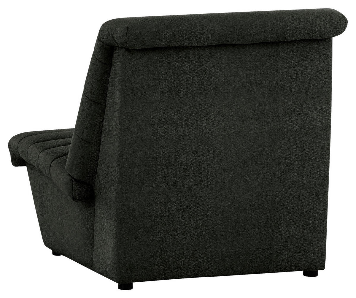 SESSEL Webstoff Dunkelgrün    - Dunkelgrün/Schwarz, Design, Kunststoff/Textil (92/92/103cm) - LOOKS by W.Joop