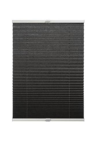 PLISSÉGARDIN antracit 130/40 cm