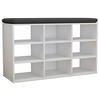 SCHUHREGAL 80/50/30 cm  - Weiss, Design, Holzwerkstoff (80/50/30cm) - MID.YOU