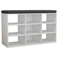 SKOHYLLA 80/50/30 cm  - vit, Design, trämaterial (80/50/30cm) - MID.YOU